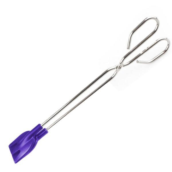 Tenacilla Carne Inox Pala Silicona 32 Cm