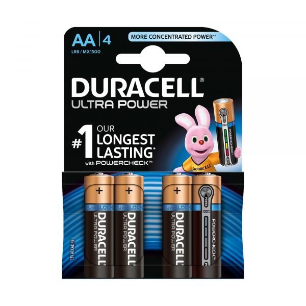 Pila Duracell Ultra Power Lr06-Aa Bl.4