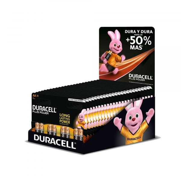 Pila Duracell Pluspower Aa Bl8x24un.Exp