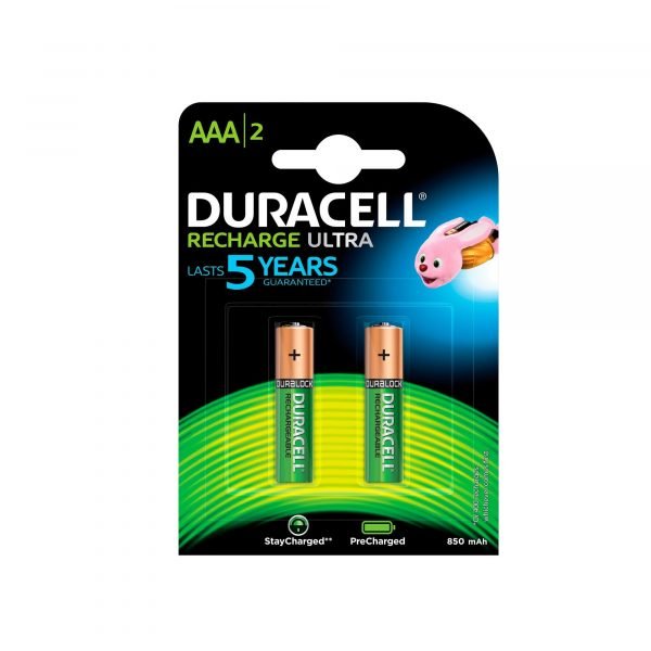 Pila Duracell Recarg. Hr03 900mah. Bl.2