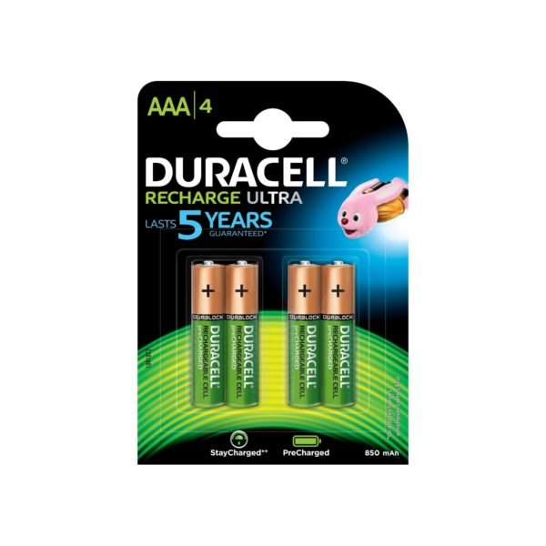 Pila Duracell Recarg. Hr03 900mah. Bl4