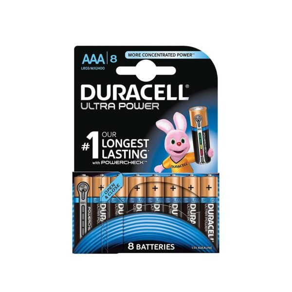 Pila Duracell Ultra Power Lr03-Aaa Bl.8