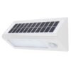 Aplique Led Solar Blanco Sensor 27cm 8w